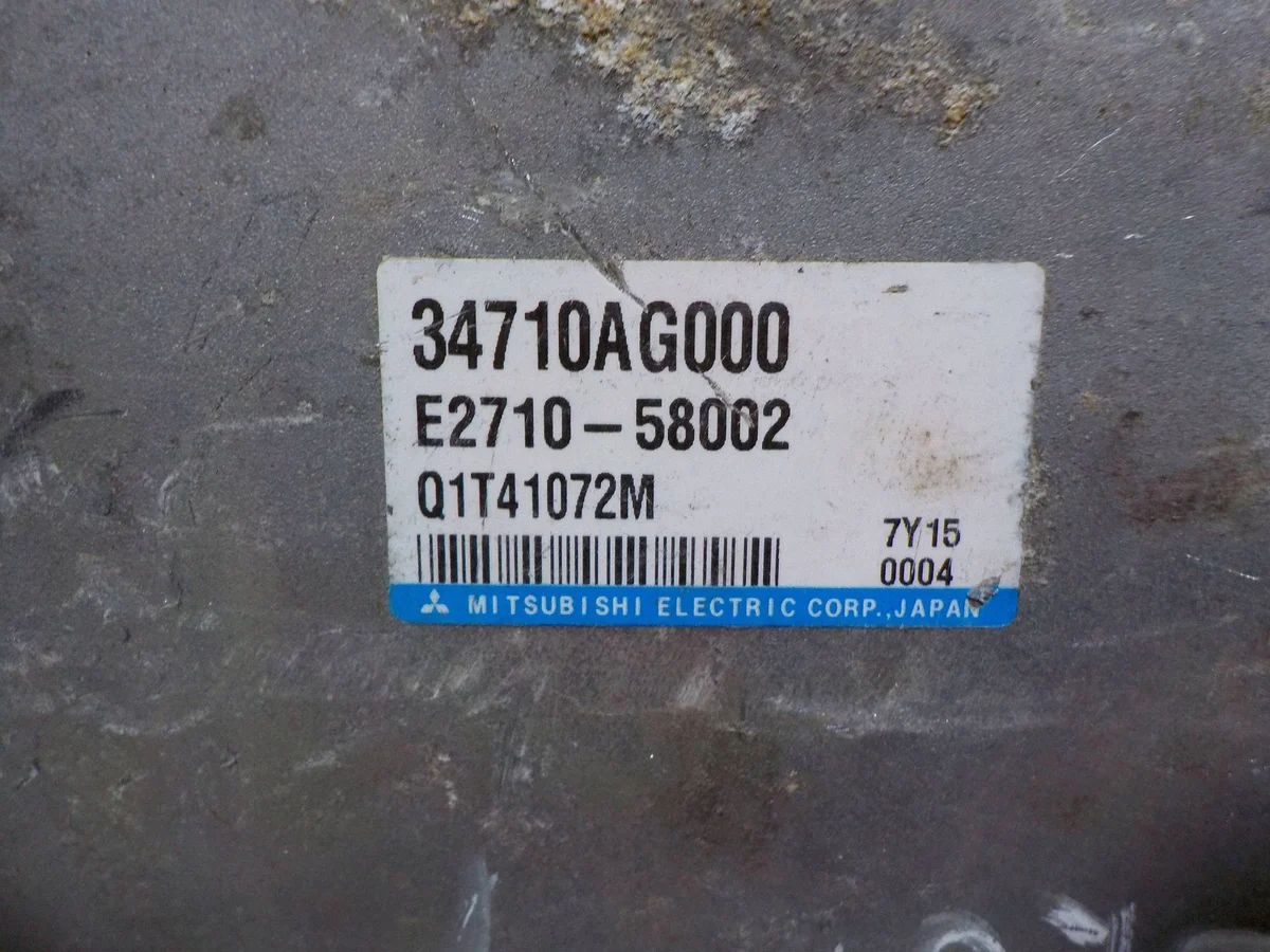 Ohjaustehostimen ohjausyksikkö Subaru Legacy Outback 34710AG000