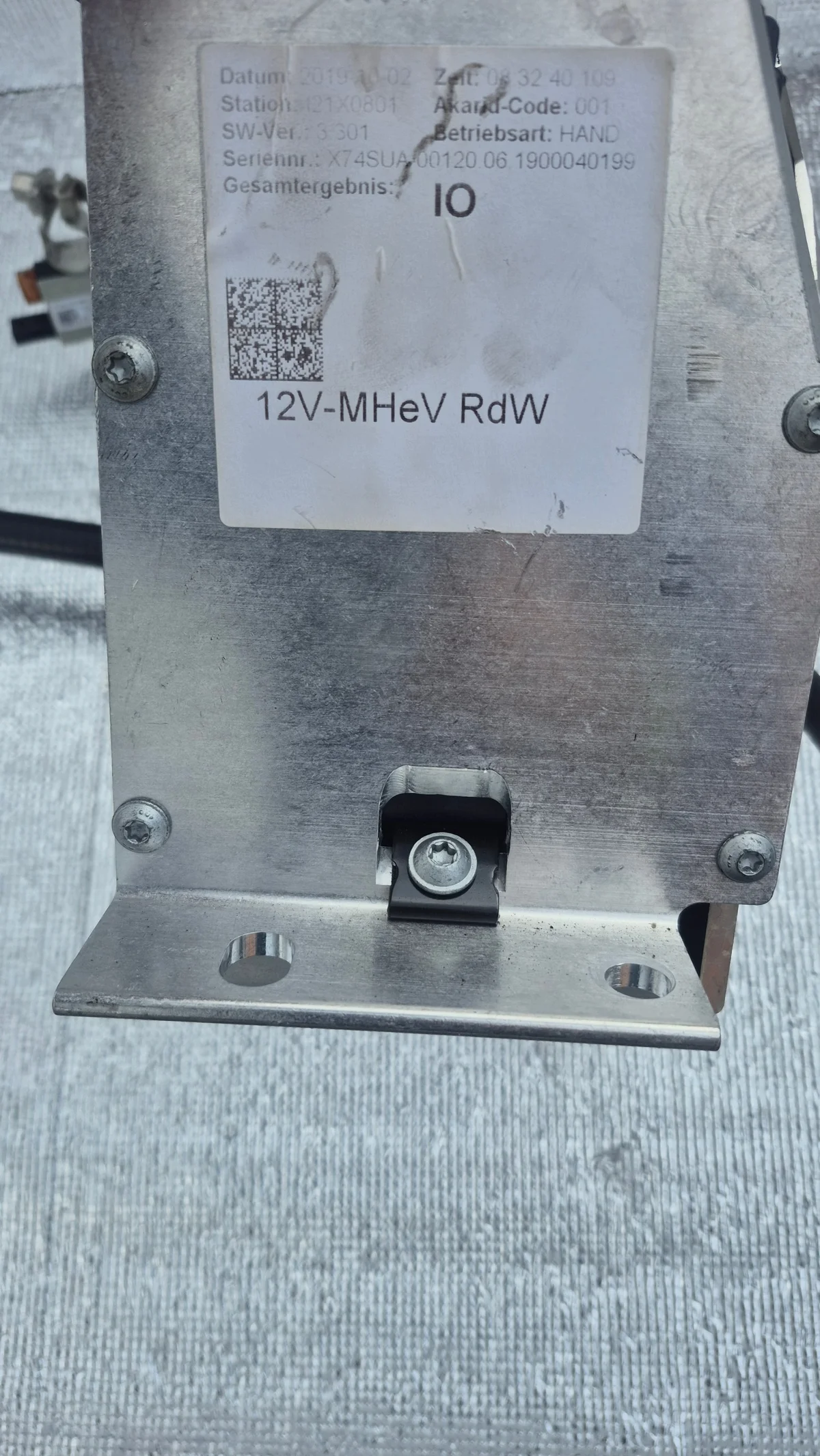 Extra batteri Audi 8W0915172B image 4