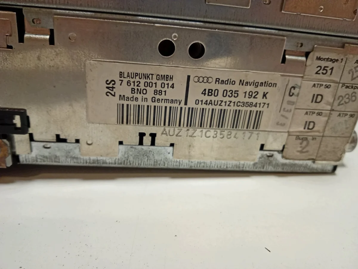 Radio Audi A6 C5 4B0035192K image 7