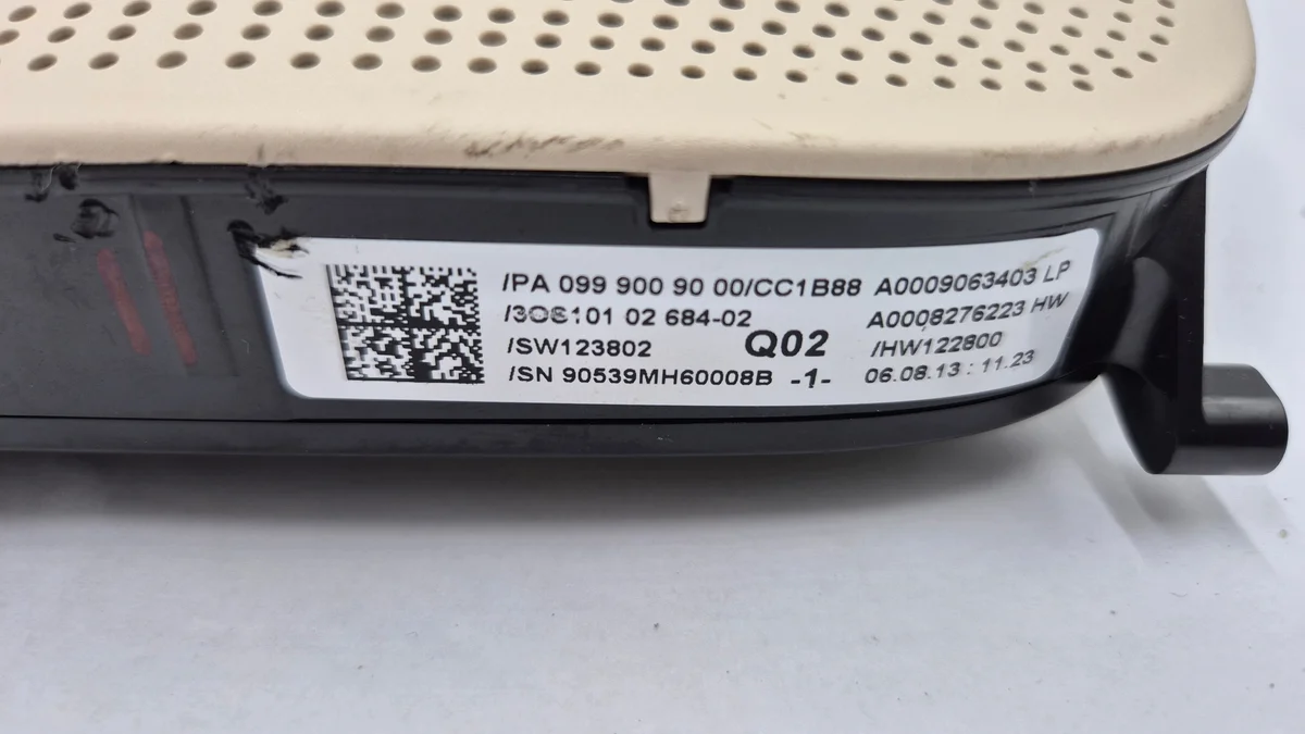 Mercedes W222 A0009063403 Lampe intérieure de plafonnier beige image 3