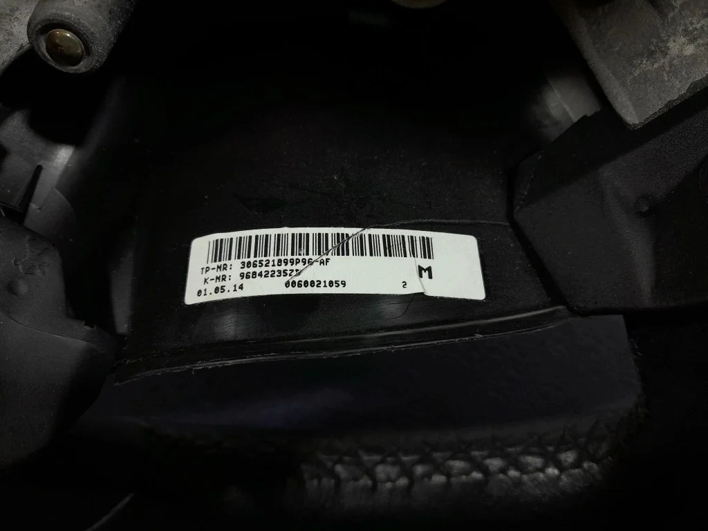 Citroen C3 Lenkrad Leder 96842235ZD image 4