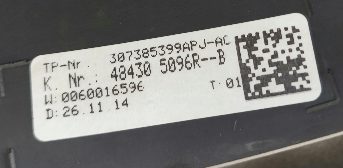 Ohjauspyörä Dacia Logan II 484305096R image 3