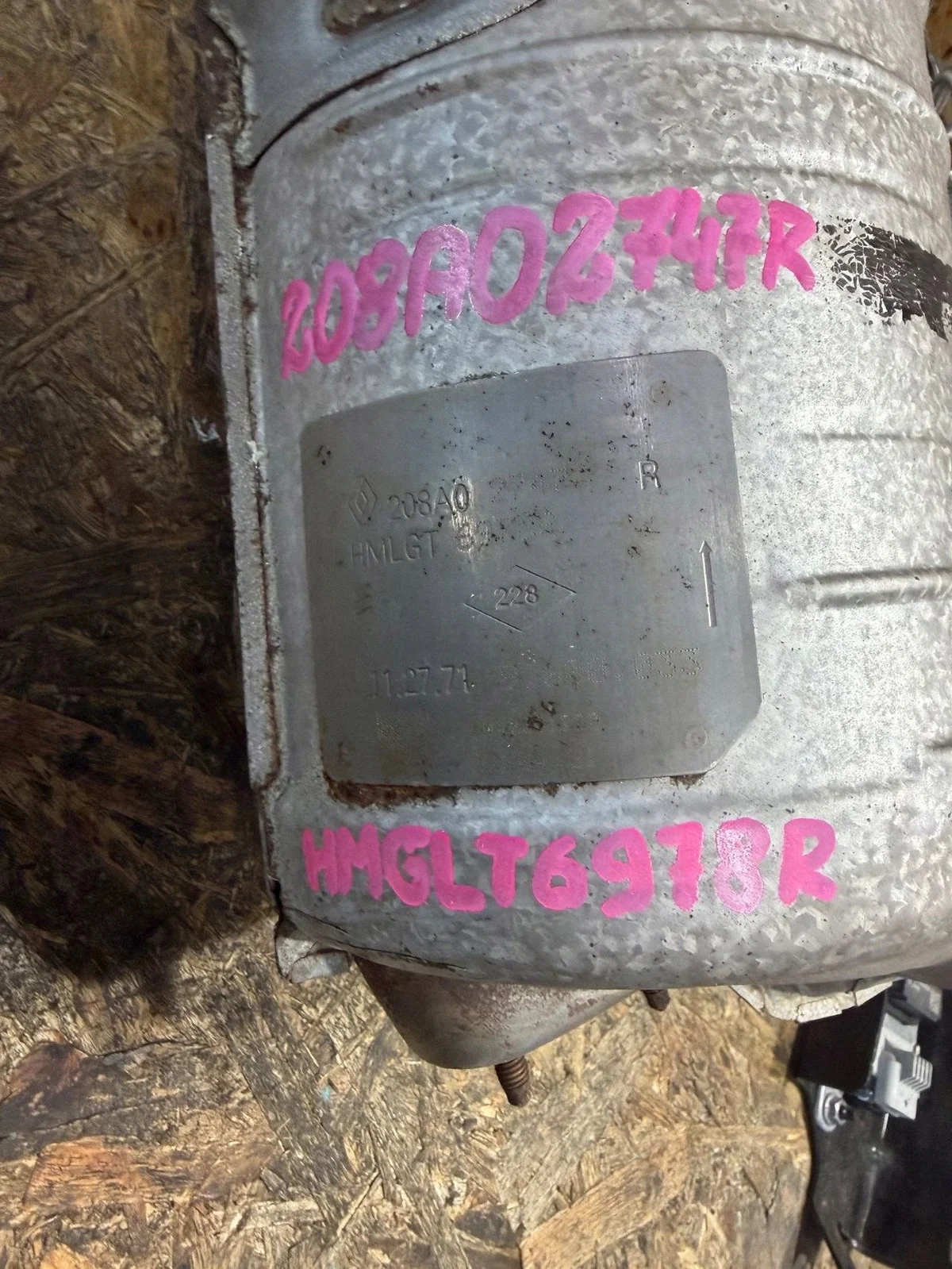 Catalisador DPF Renault Trafic 2.0dci 208A02747R