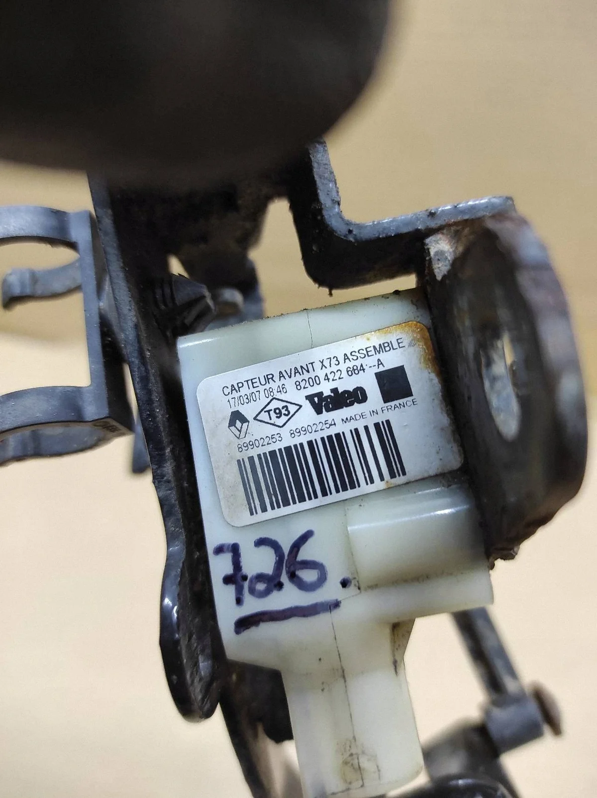 Sensor koplampverstelling voor Renault Espace IV 8200422684 thumbnail 4