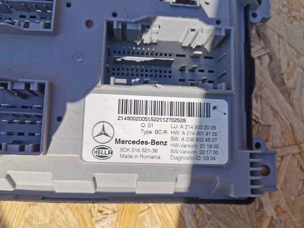 Module Confort Mercedes EQE A2149019100 5DK016521-36 image 3