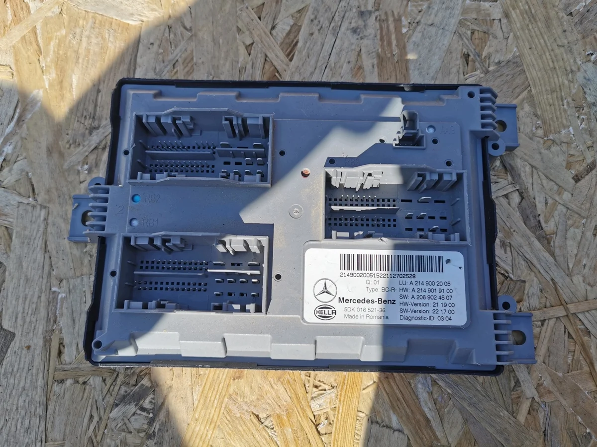 Module Confort Mercedes EQE A2149019100 5DK016521-36 image 5
