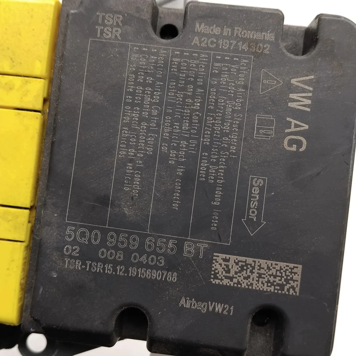 Module Airbag VW Tiguan A2C19714302 image 6