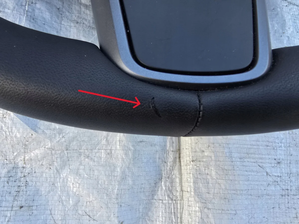 Tesla Lenkrad Multifunktion Leder 1626599-00-D image 7