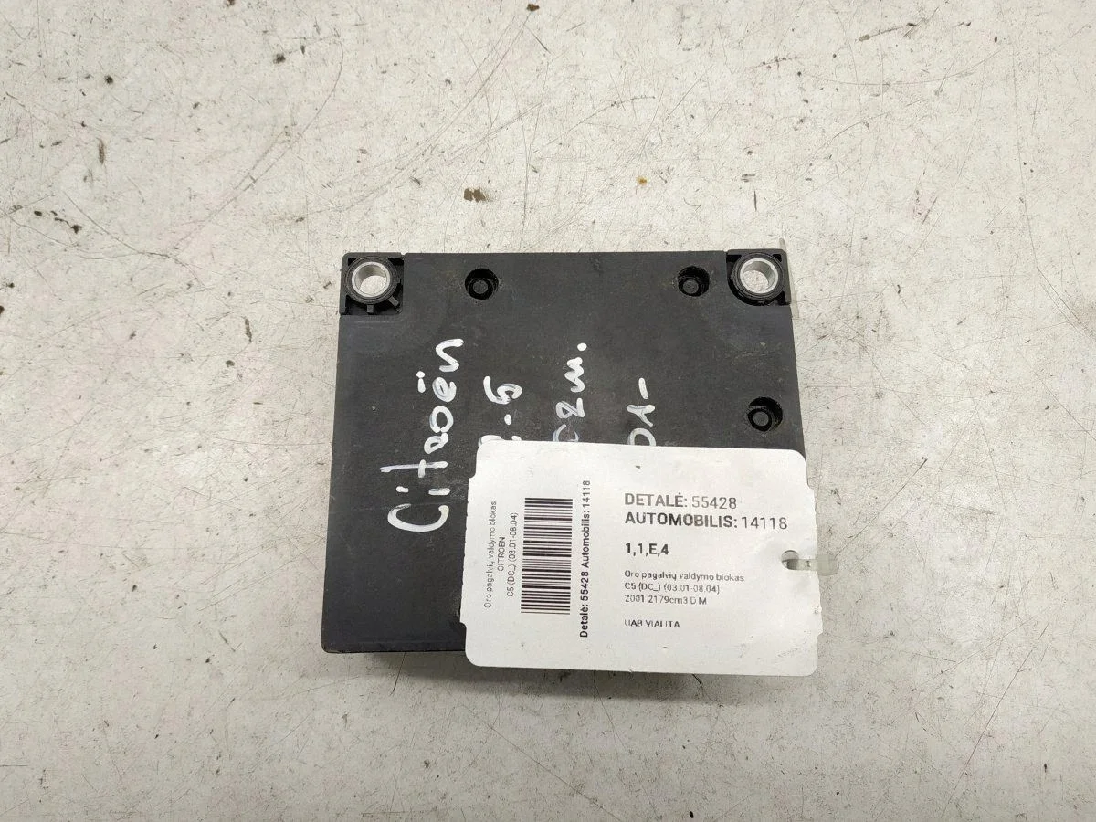 Calculateur airbag Citroen C5 9641968380 image 3