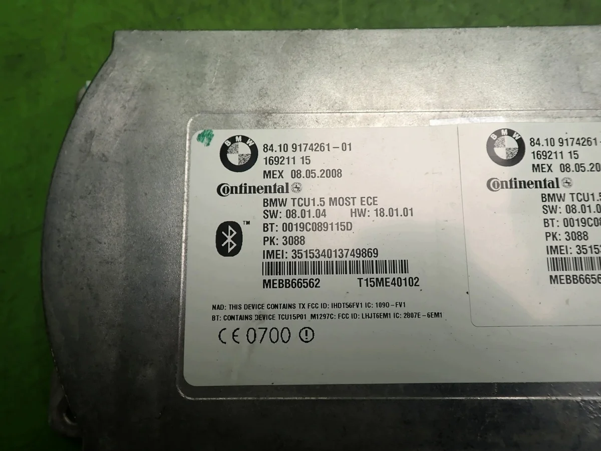 Bluetooth-moduuli BMW E91 9174261