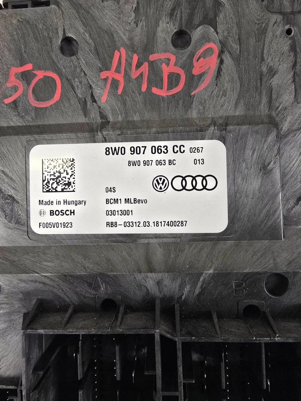 Modulo Comfort Audi A4 B9 8W0907063CC image 6