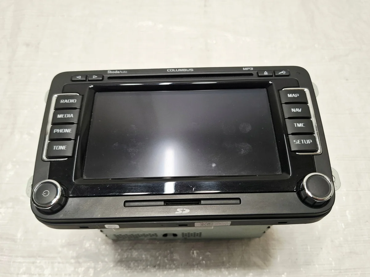 Radio Navigation Navi Columbus MP3 Skoda Superb II 3T0035680E thumbnail 4
