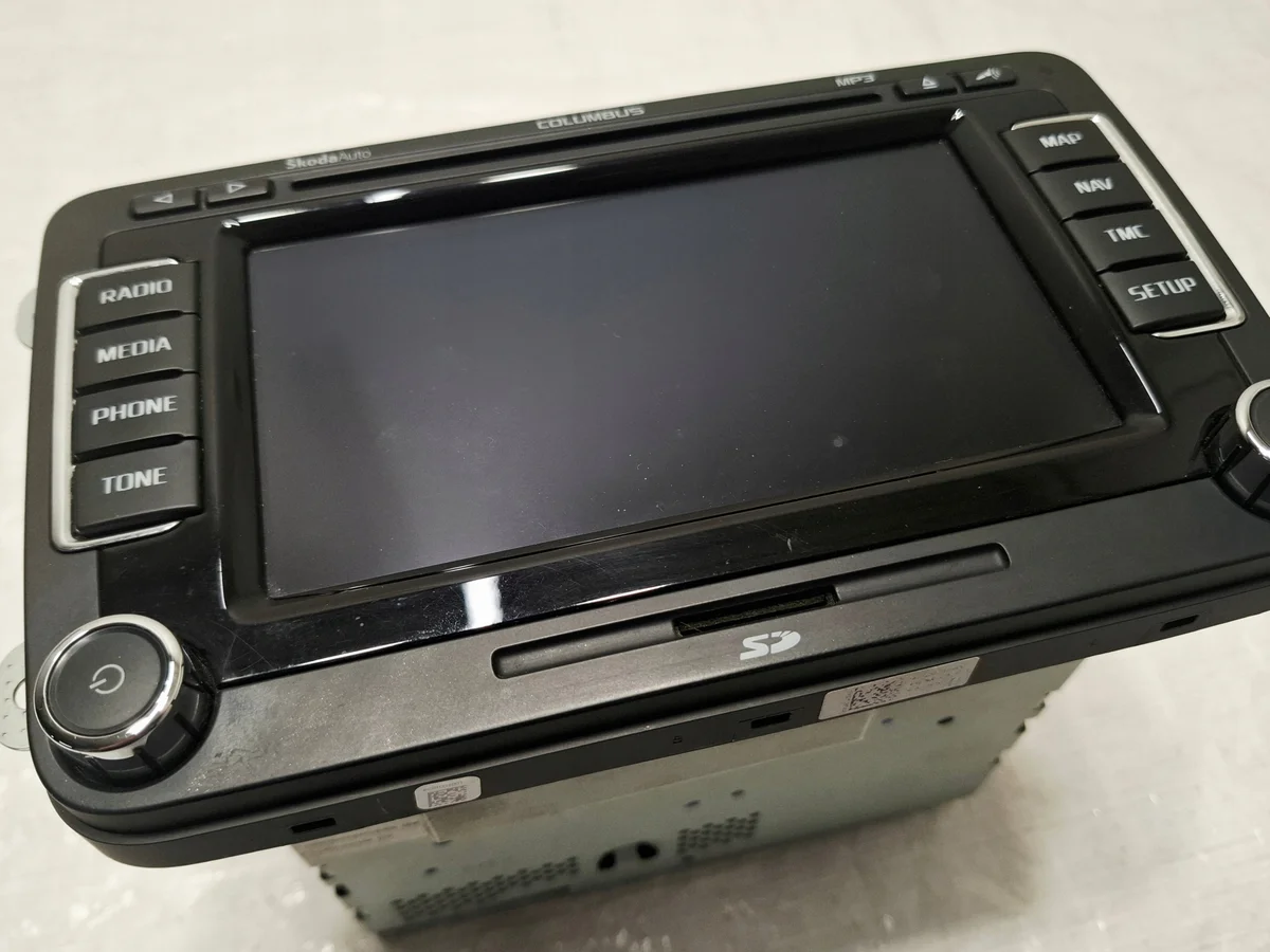 Radio Navigation Navi Columbus MP3 Skoda Superb II 3T0035680E thumbnail 6
