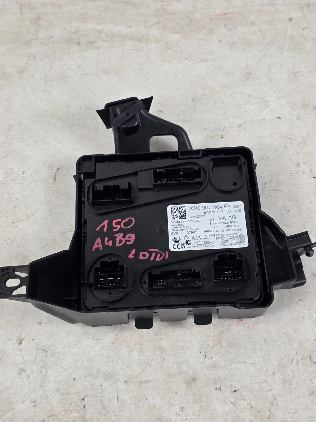 Centralita Módulo Audi A4 B9 8W0907064EA