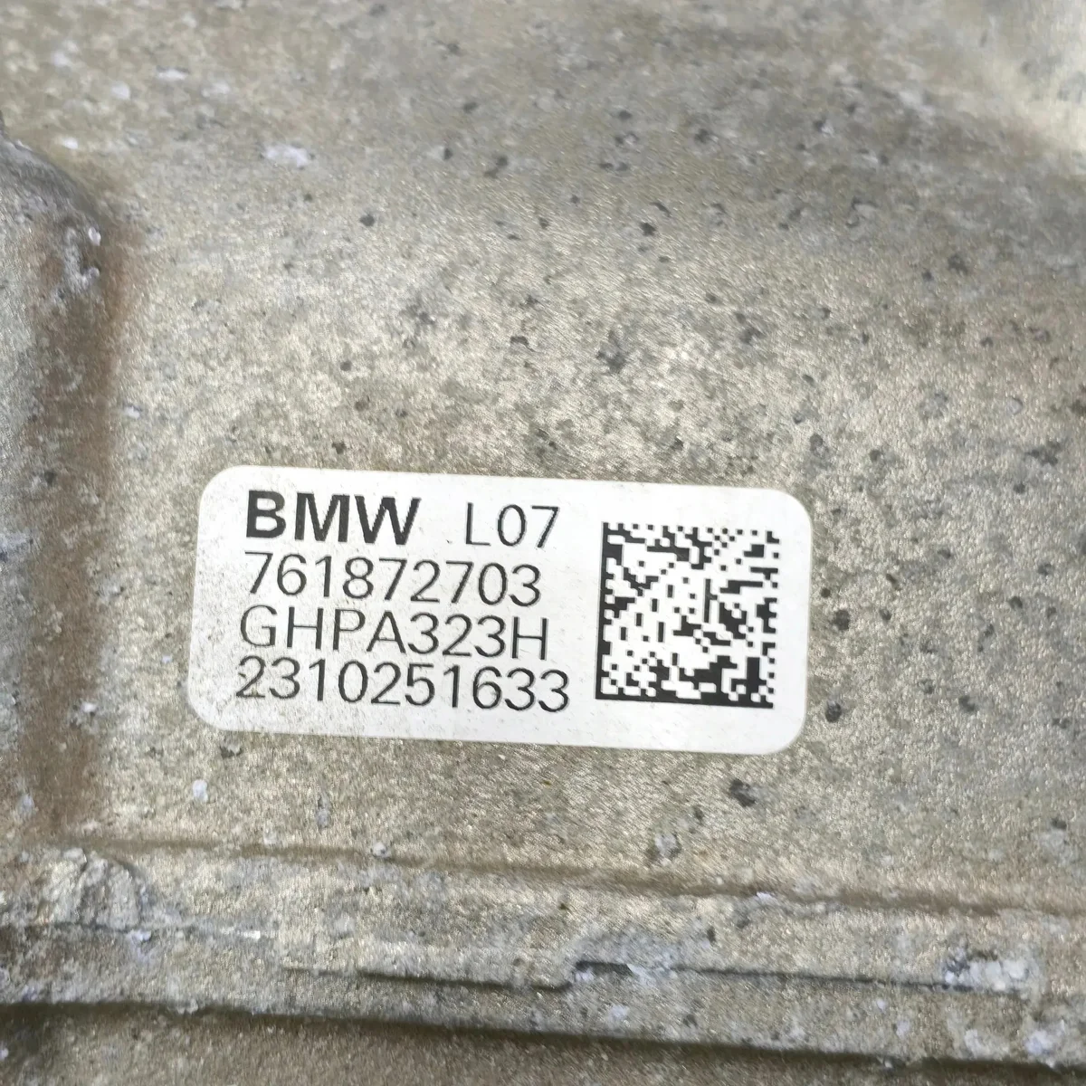 Differential hinten BMW X3 G01 X4 G02 7618727 thumbnail 6