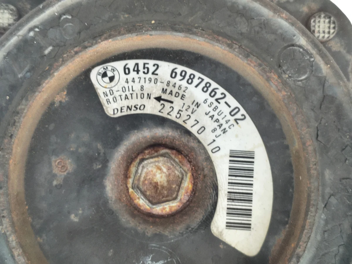 Airconditioning compressor BMW E87 E90 2.0 D 6987862-02 image 7