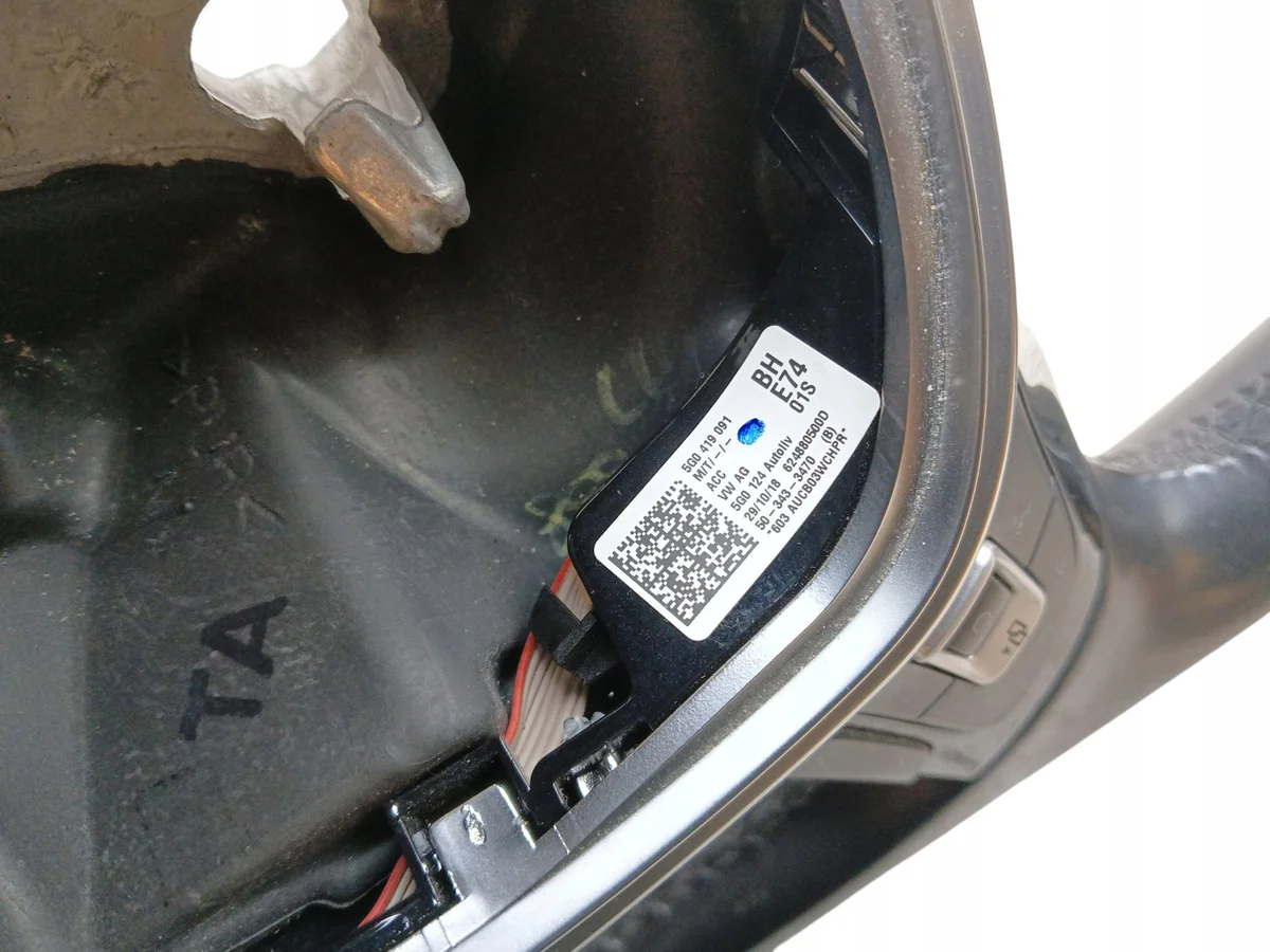 Lenkrad Leder Multifunktion VW Passat B8 Golf VII Arteon 5Q0419091 MM_5Q0419091 image 3