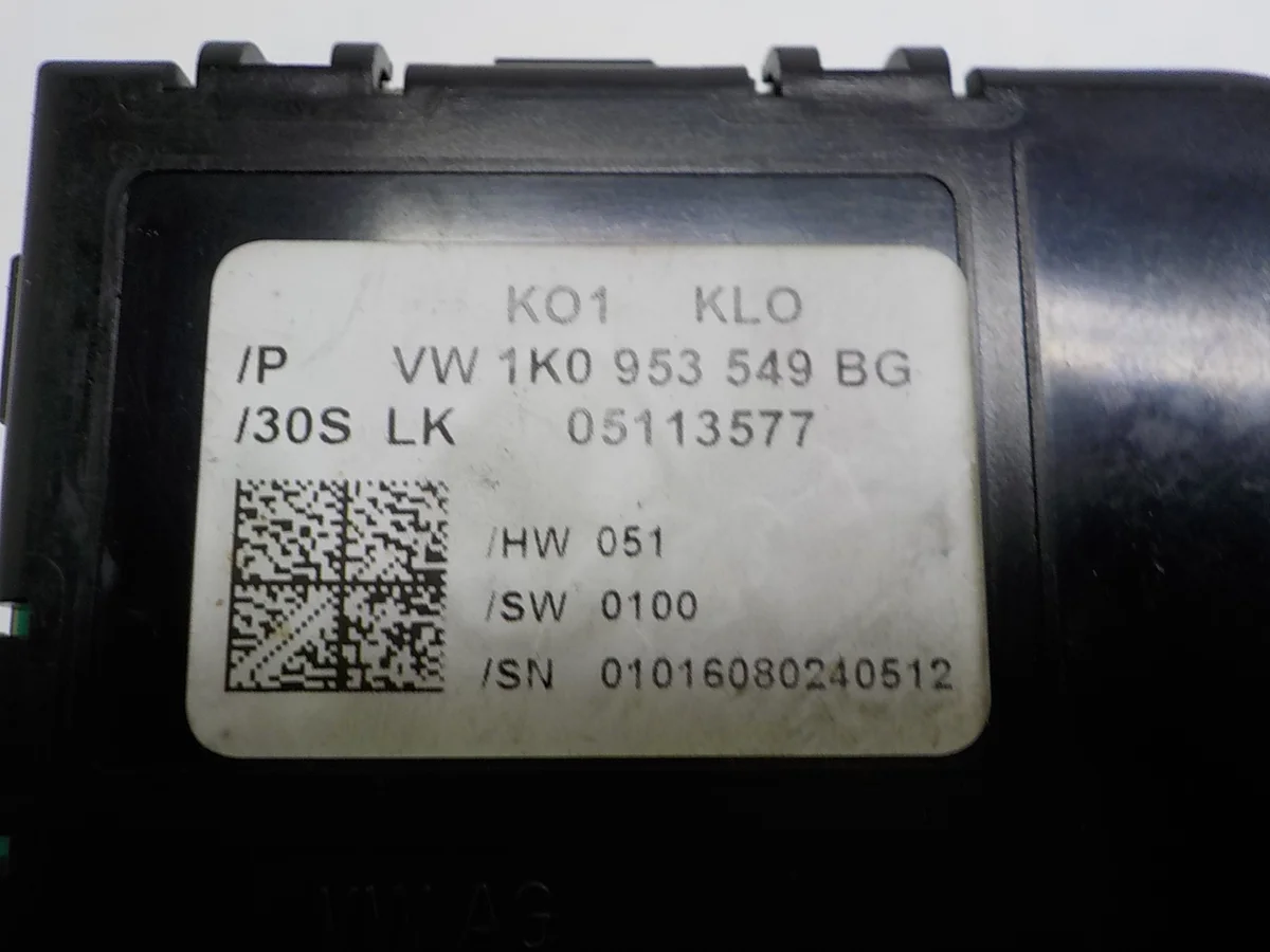 Lenkwinkelsensor VW Golf V Audi 1K0953549BG image 5
