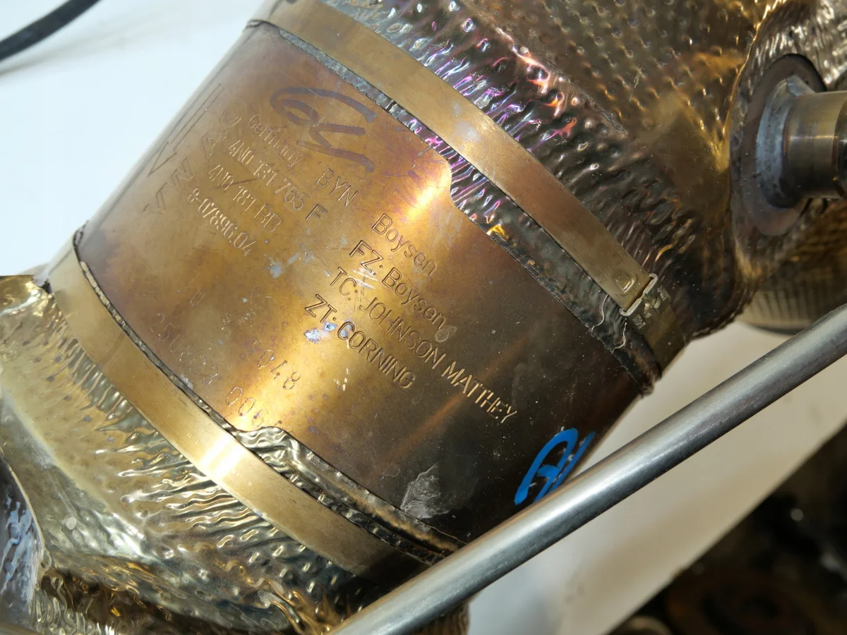 Audi RS7 RS6 C8 Convertisseur catalytique 4N0131765F image 7