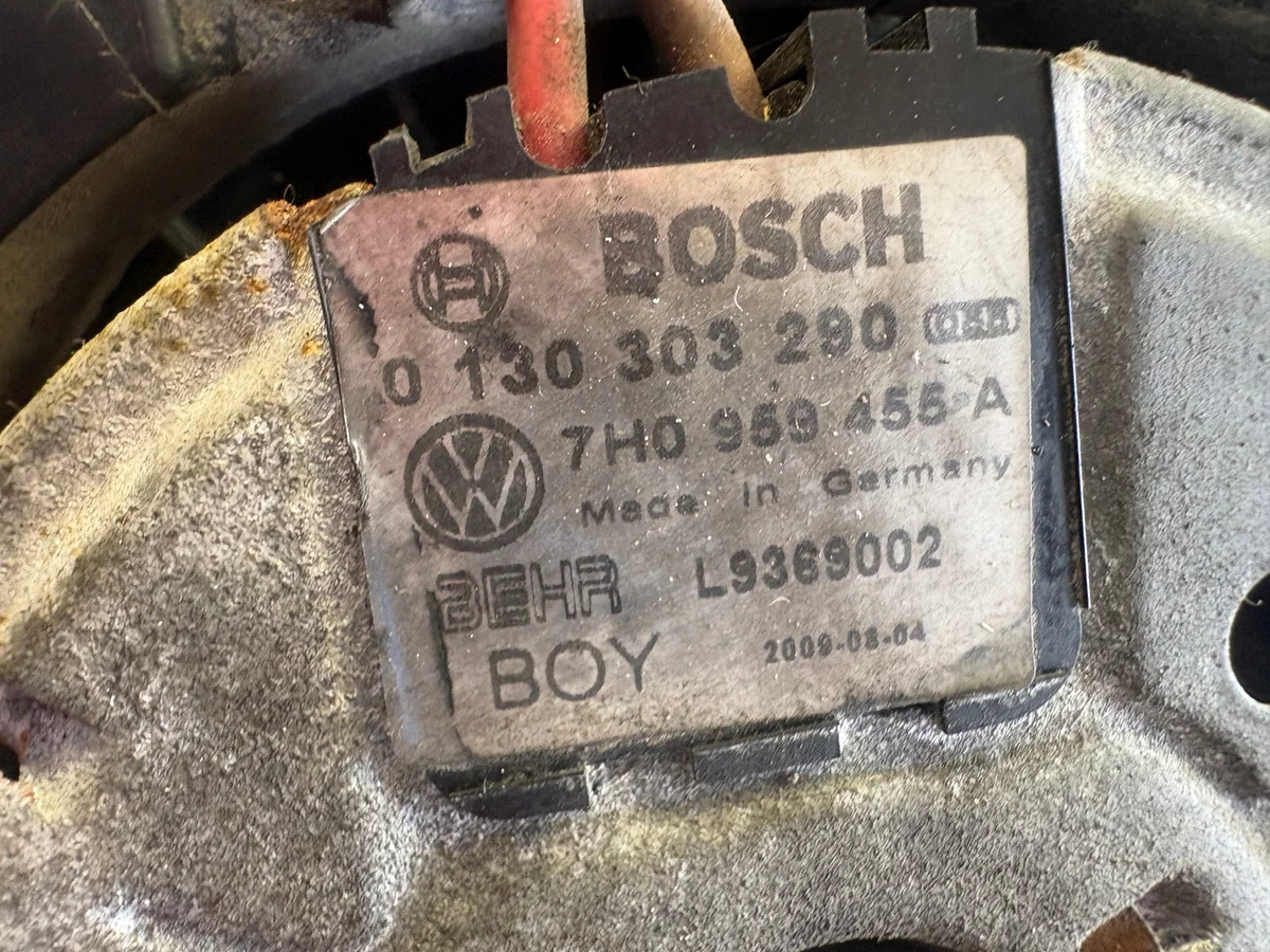 Radiateurventilator Volkswagen T5 7H0121207 image 9
