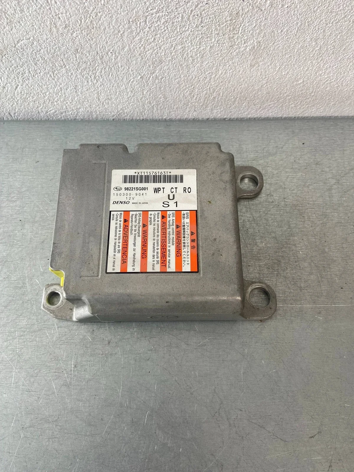 Unidade de Comando Airbag Subaru Forester IV SJ 98221SG001