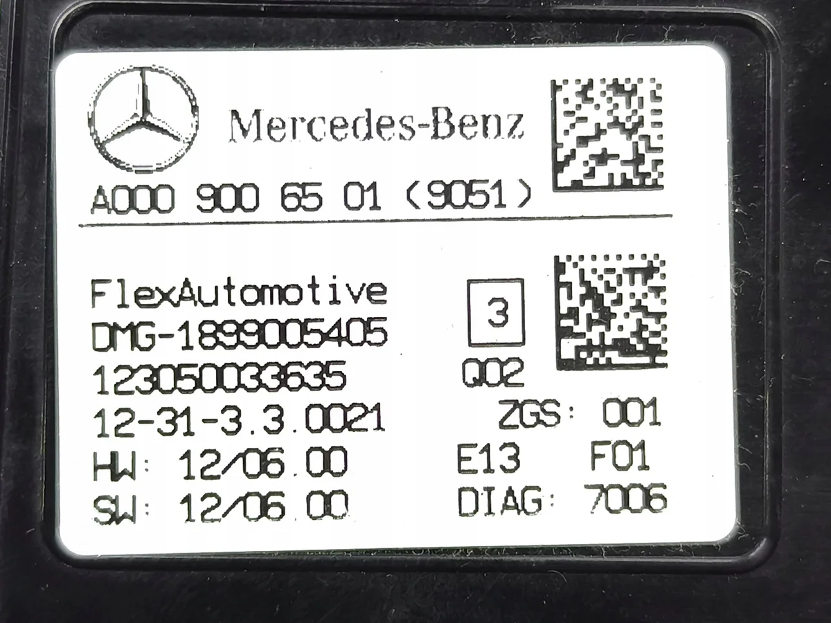 Mercedes B W246 Innenraumbeleuchtung A0009006501 image 5