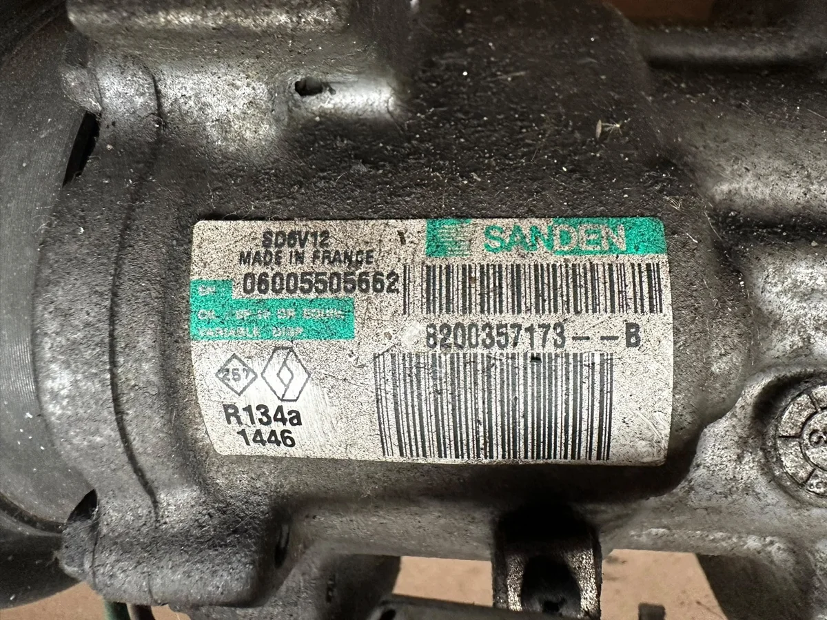 Klimakompressor Renault Modus Clio III 1.2 16V 06005505662 thumbnail 1