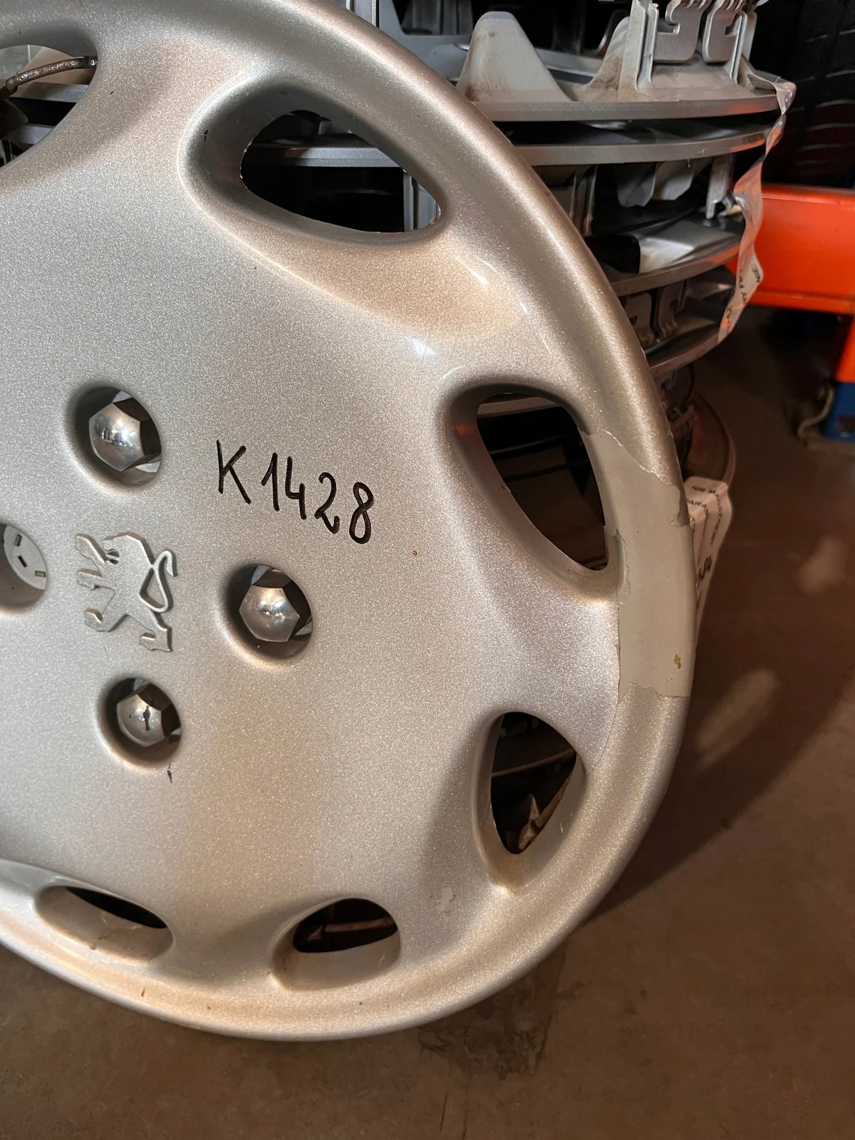 4 Enjoliveurs Peugeot 206 14" DRC111588 image 3