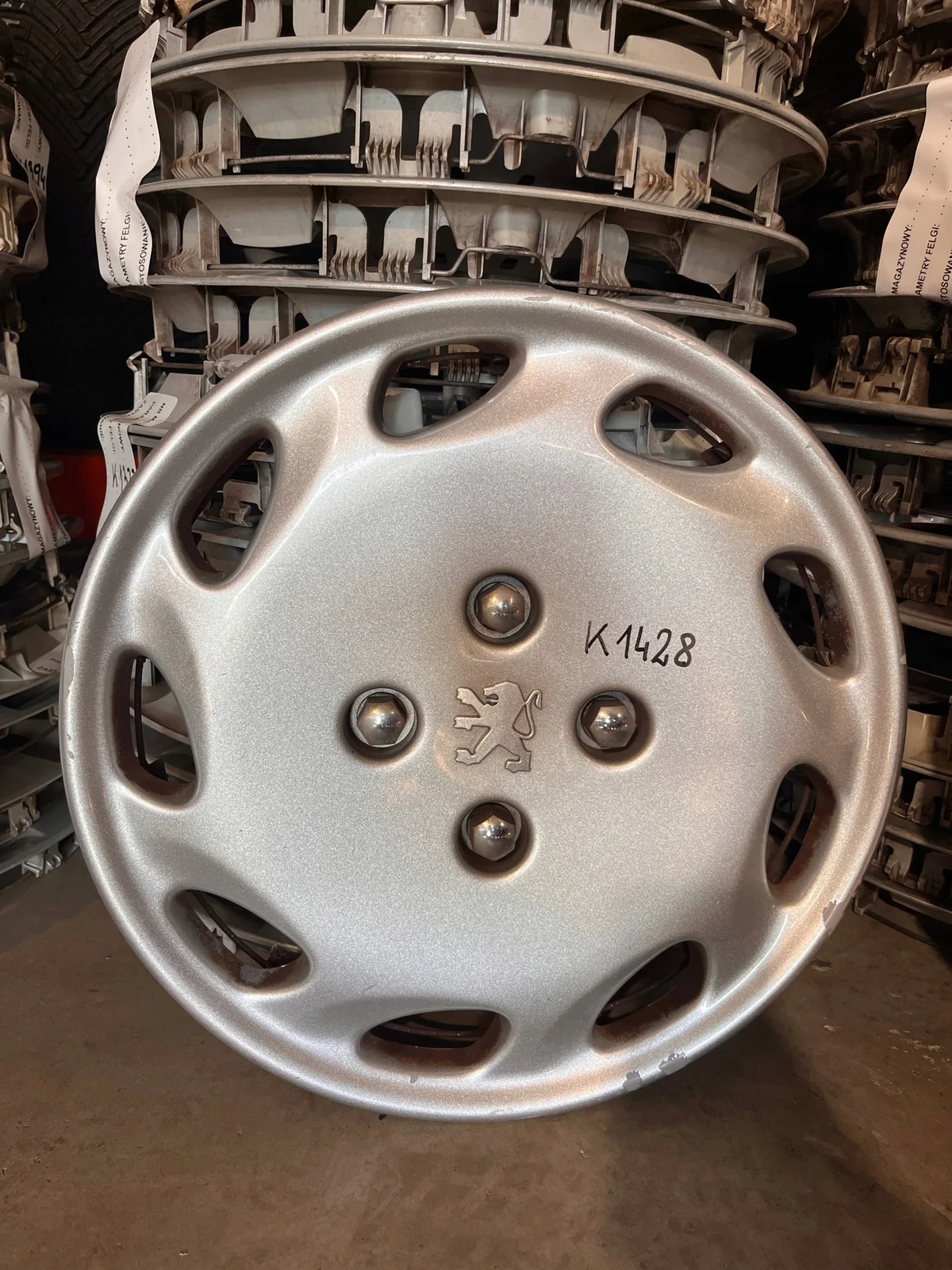 4 Enjoliveurs Peugeot 206 14" DRC111588 image 5