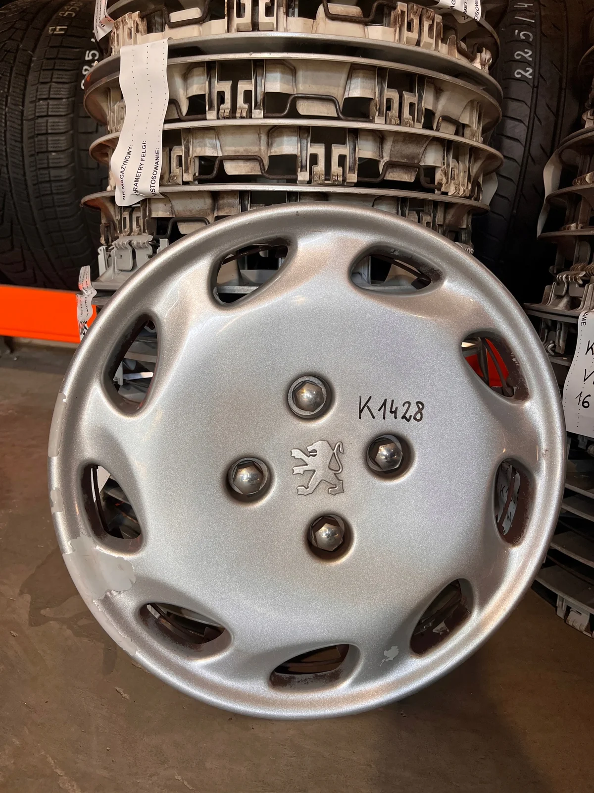 4 Enjoliveurs Peugeot 206 14" DRC111588 image 6