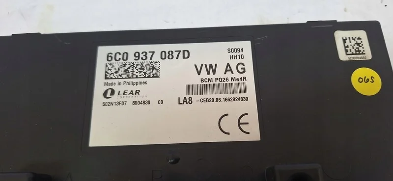 Module confort 6C0937087D Skoda Rapid image 7
