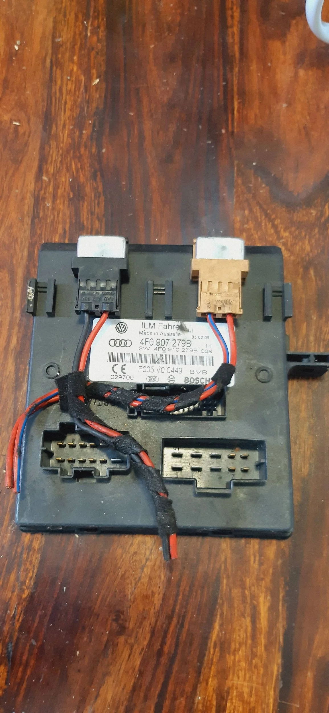 Modulo comfort Audi A6 S6 C6 4F0907279B