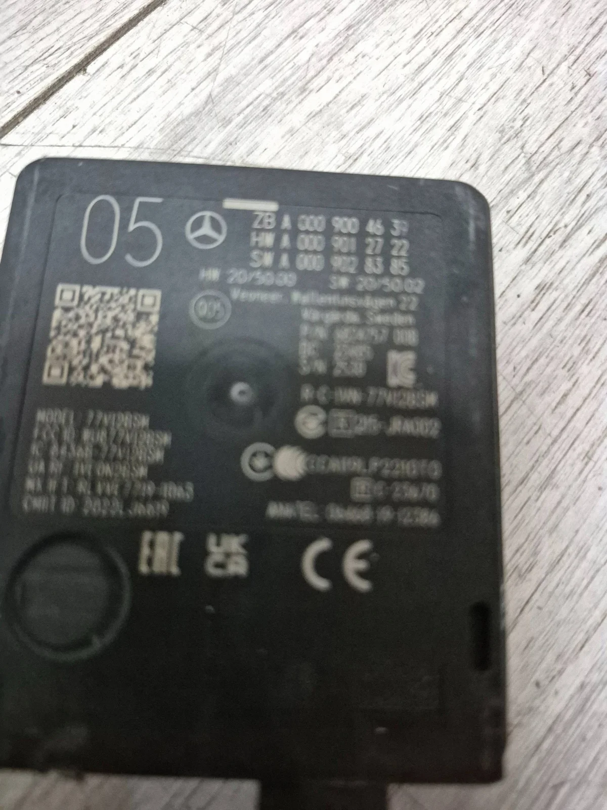 MERCEDES CLA W118 W177 RADAR DISTRONIC A0009004639 image 3