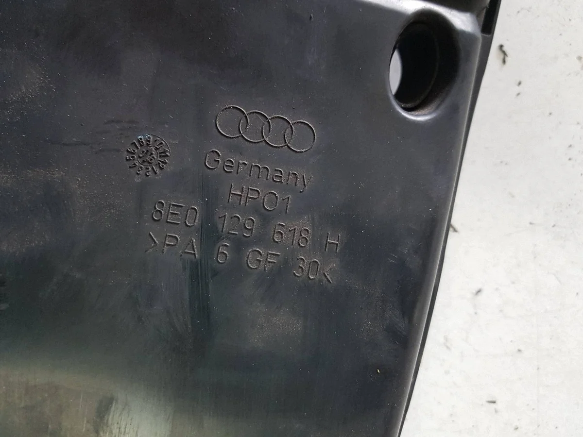 Luftintagsrör Audi A4 B7 2.0 TDI I8E0129618HI image 3