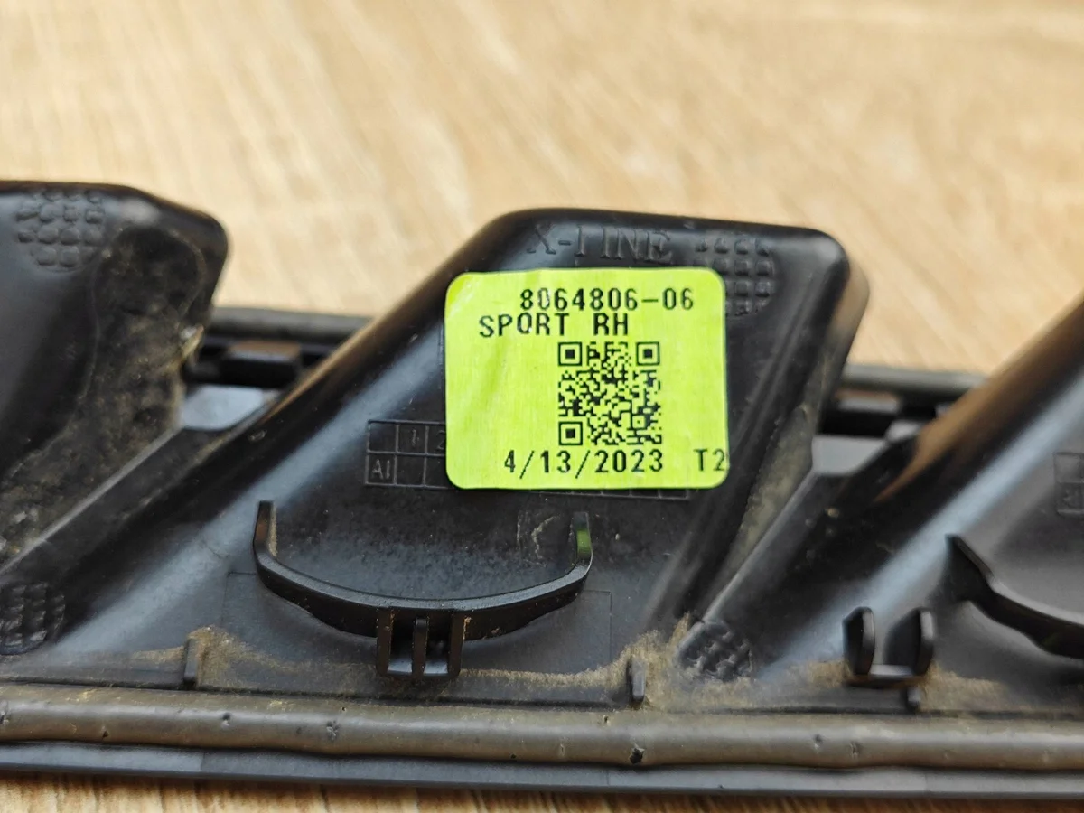 Lüftungsgitter Kotflügel Rechts Vorne BMW X4 G02 LCI 8064806 image 9