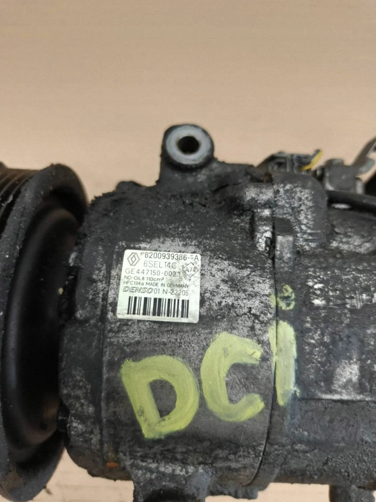 Compressor de AC Renault 8200939386A image 5