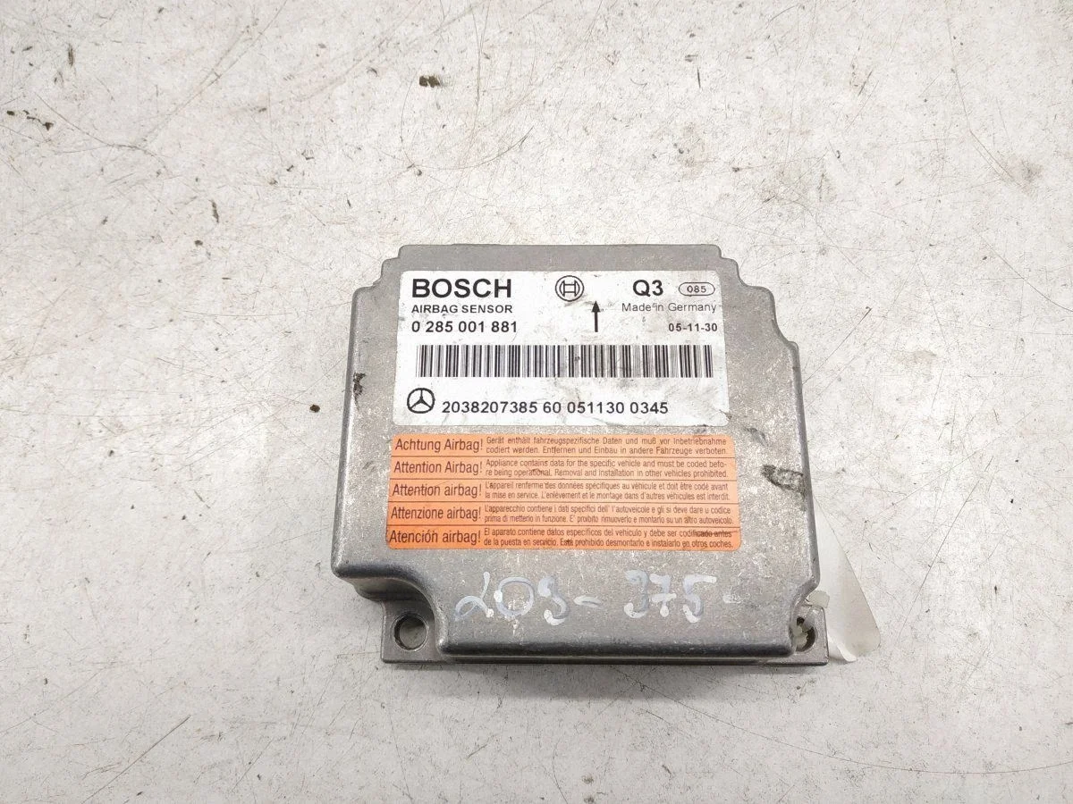 Centralina airbag Mercedes-Benz C W203 A2038207385