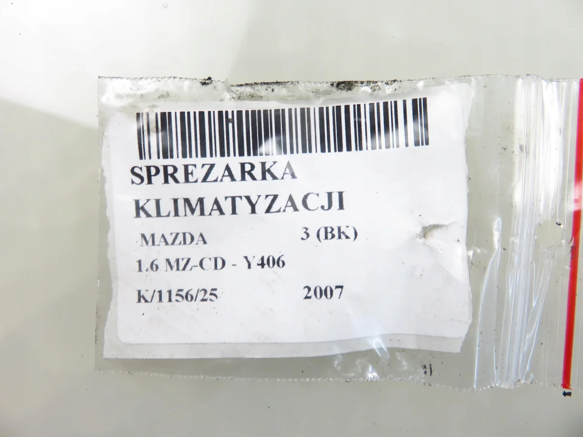 Klimakompressor Mazda 3 BK 1.6 MZ-CD M1071104-3M5H19D629SB thumbnail 1