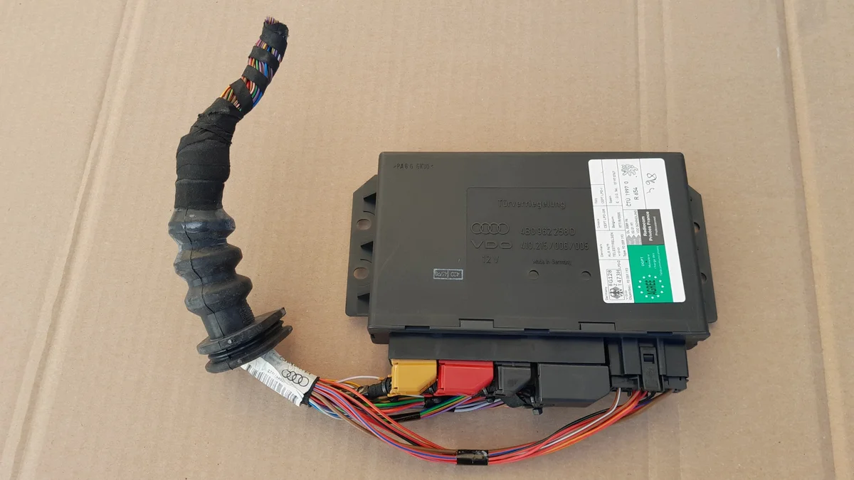 Komfortmodul Audi A6 C5 4B0962258D