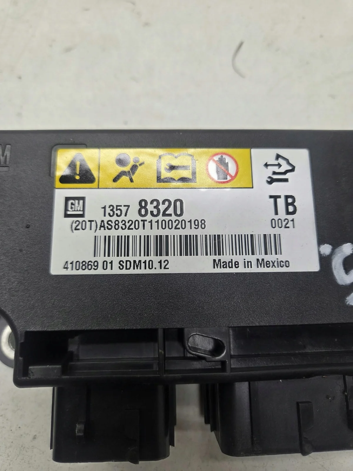 Airbag-Modul Opel Insignia A 13578320 image 3