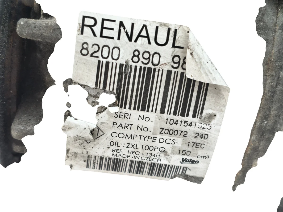 Klimakompressor Renault Laguna III 2.0 dCi 8200890987 image 8