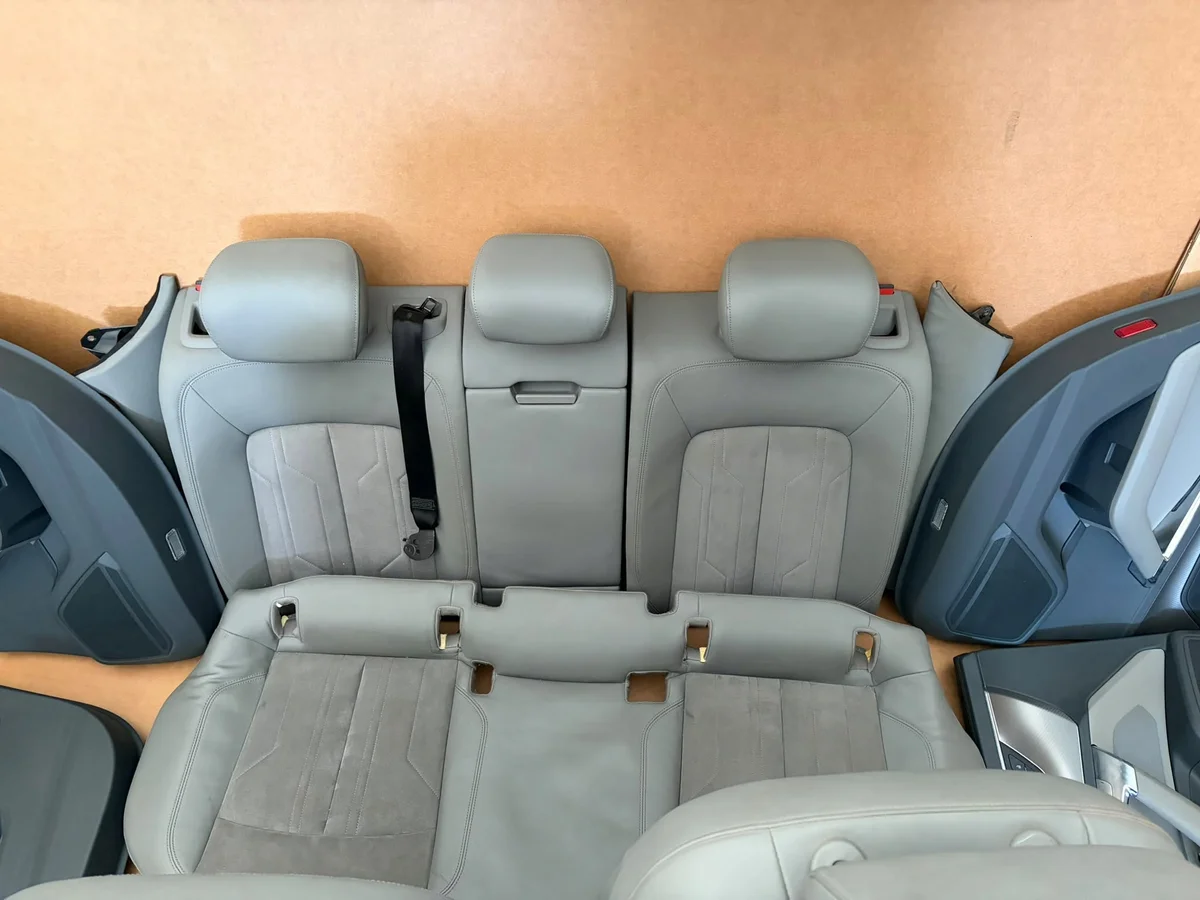 Sièges Audi A6 C8 Cuir Alcantara Gris Chauffants image 3