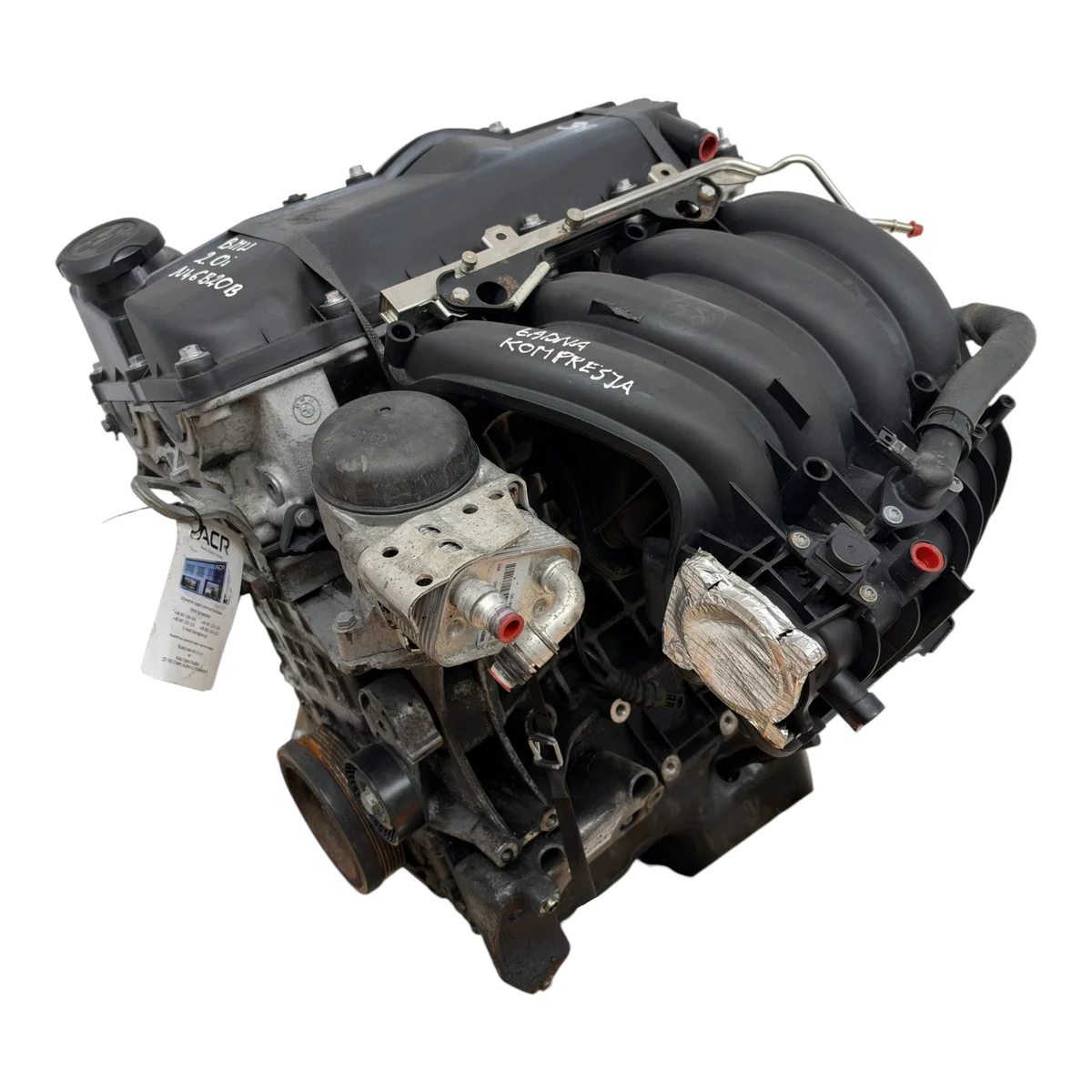 Motor N46B20 BMW X1 E84 E90 E91 E92 E93 E46 E81 E87 2.0 i image 8