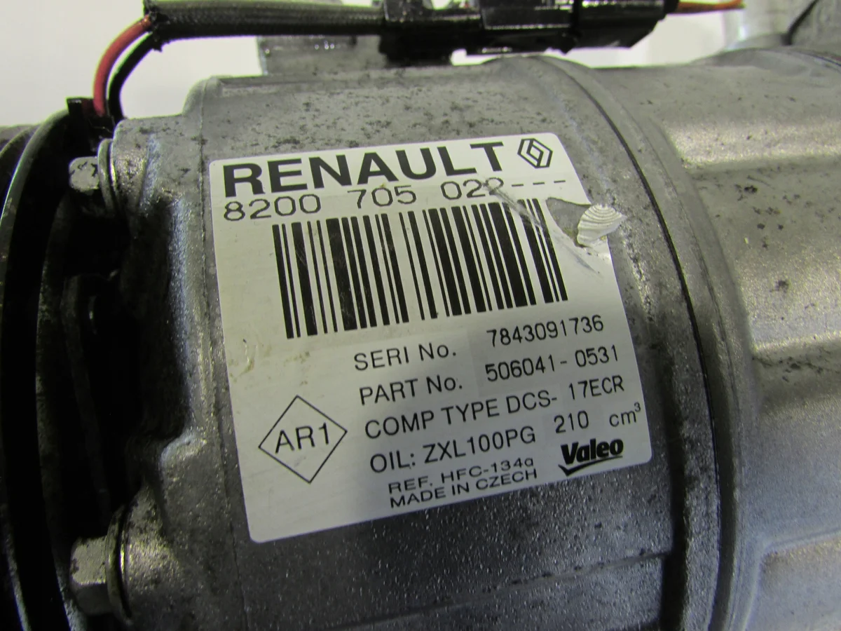 Air Conditioning Compressor Renault Espace IV 2.0 dci 8200705022