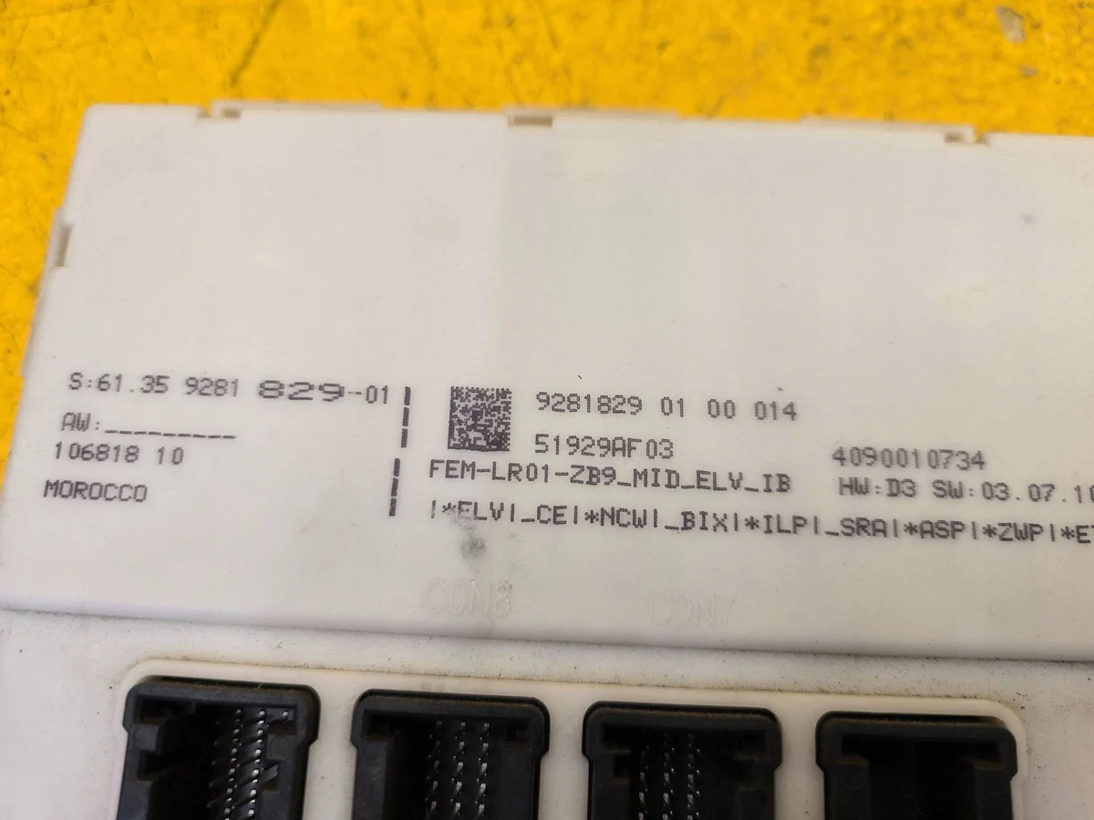 BMW 3 F30 Styrenhet FEM 9281829 image 5