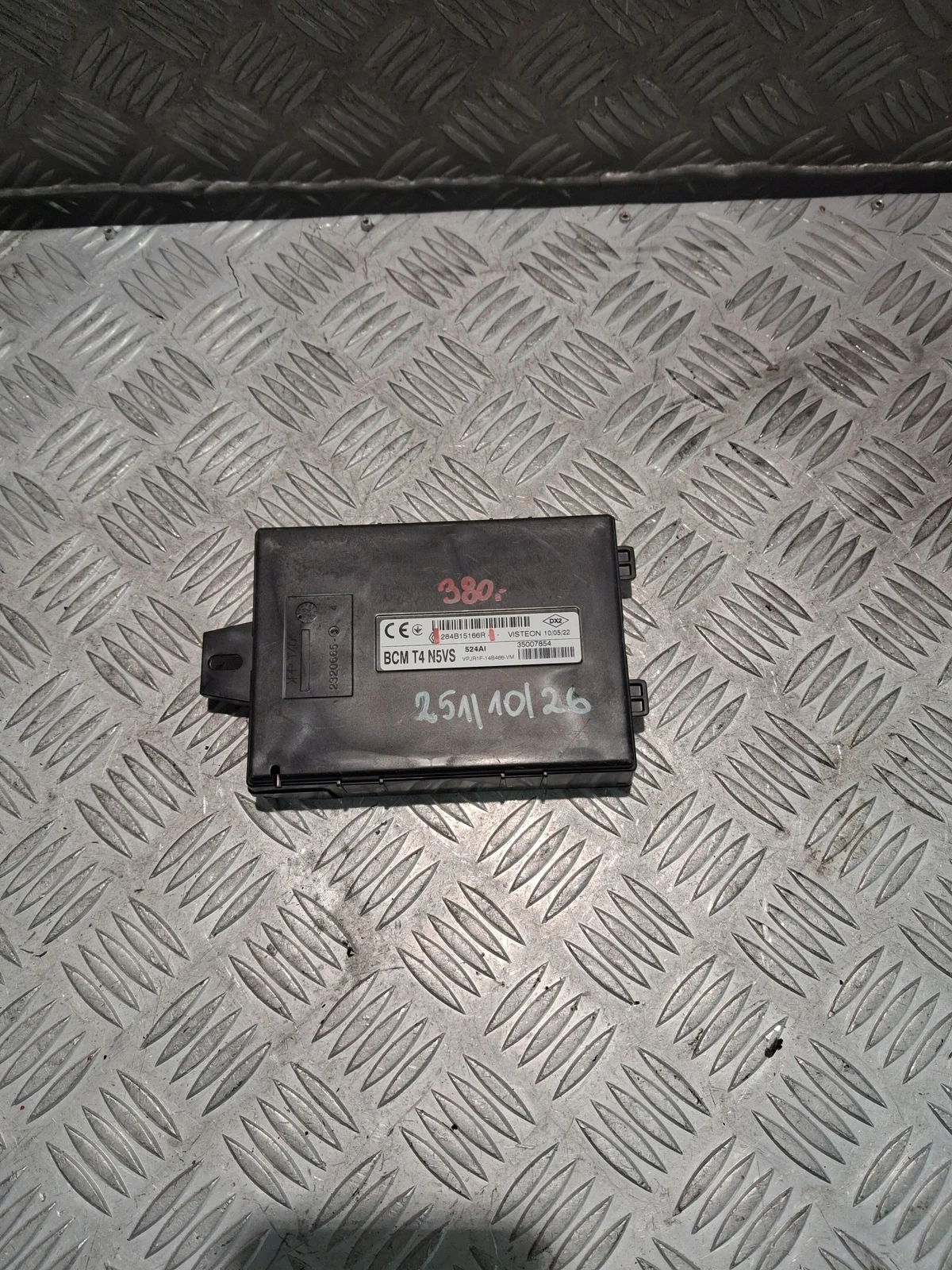 Control Unit 284B15166R Renault Twingo Z.E.
