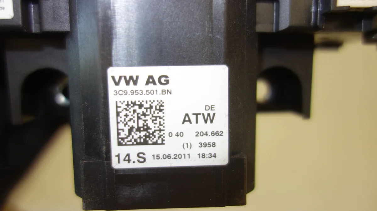 Lenkstockschalter VW/Seat/Skoda 3C9953501BN image 4