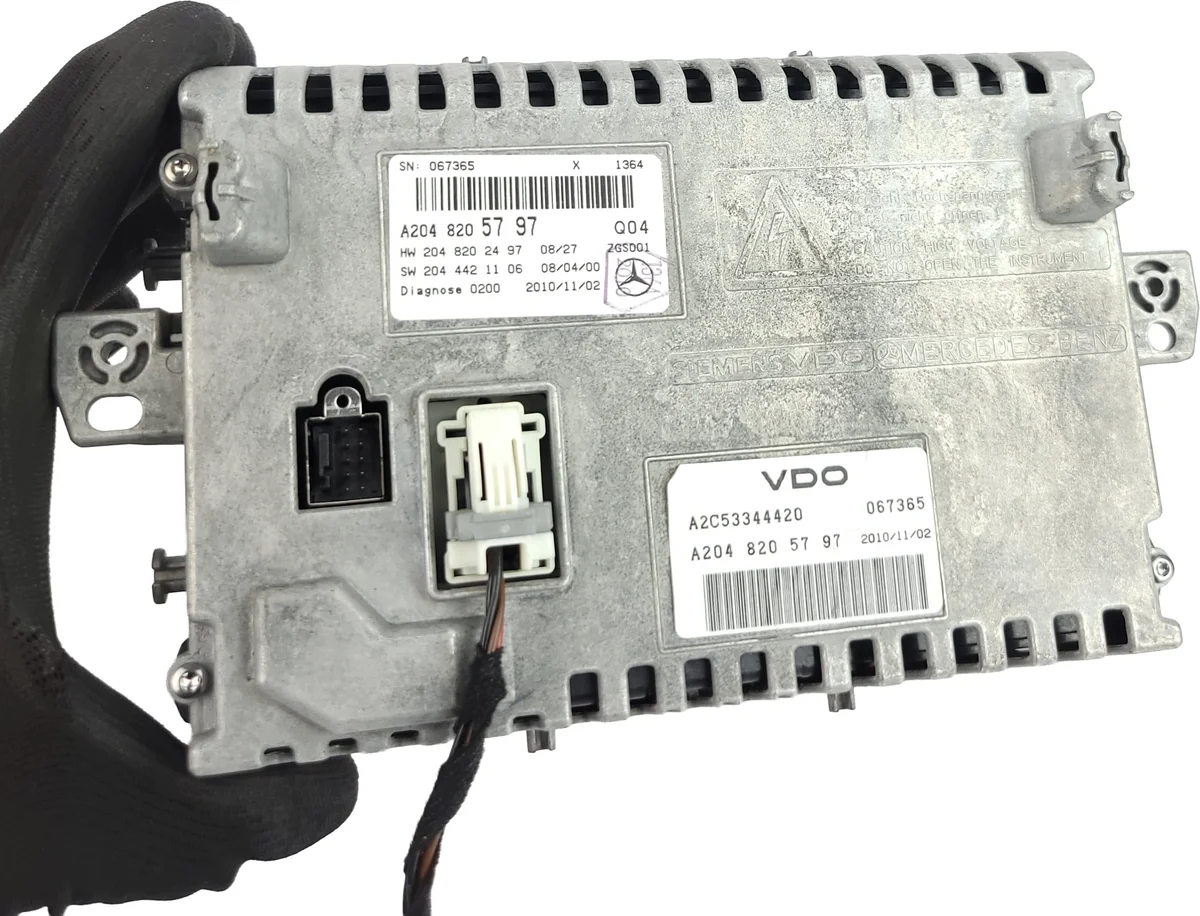 Display Navigation Mercedes GLK X204 A2048205797 thumbnail 4