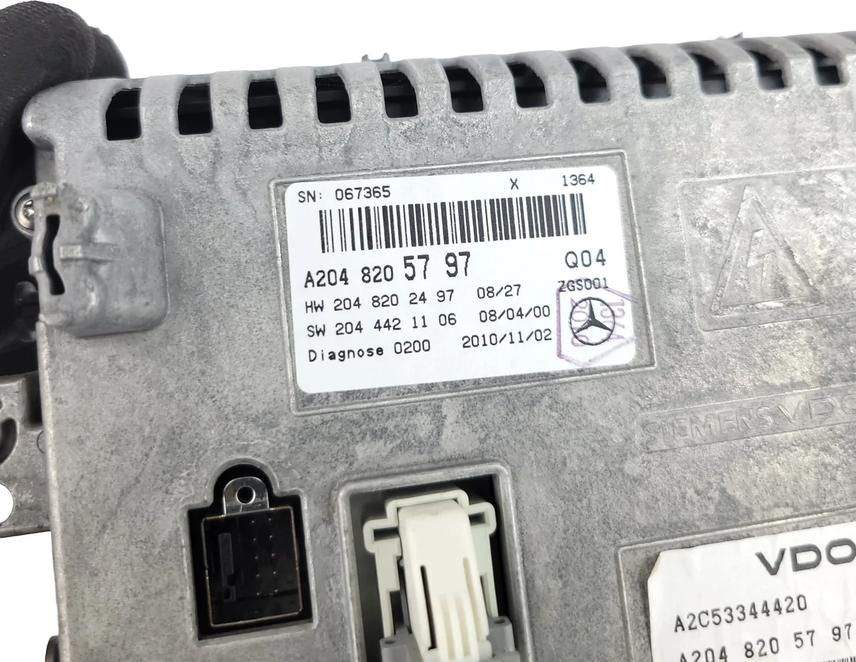 Display Navigation Mercedes GLK X204 A2048205797 thumbnail 5