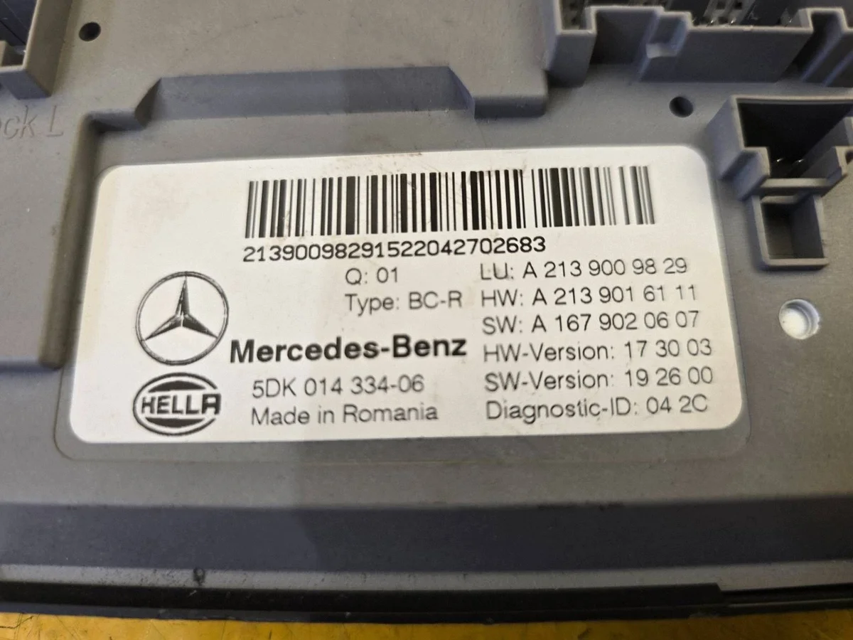 Styrenhet Mercedes E W213 A2139009829 image 8
